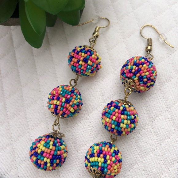 Jewelry - Super lightweight colorful fun earrings 💗